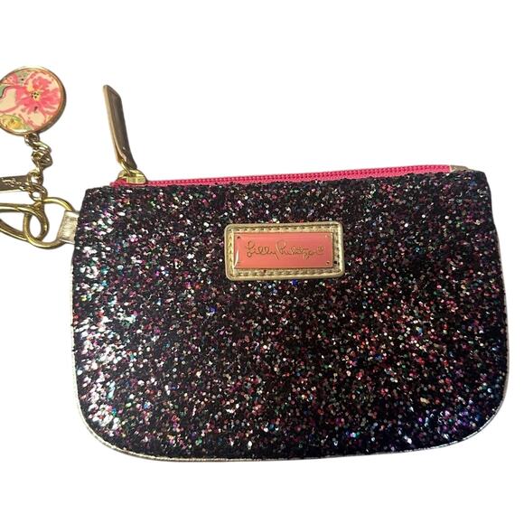 Lilly Pulitzer Glitter Wristlet Style 43087 - Picture 2 of 8